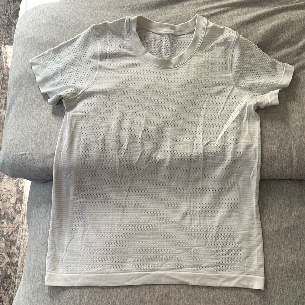 Lululemon white active shirt